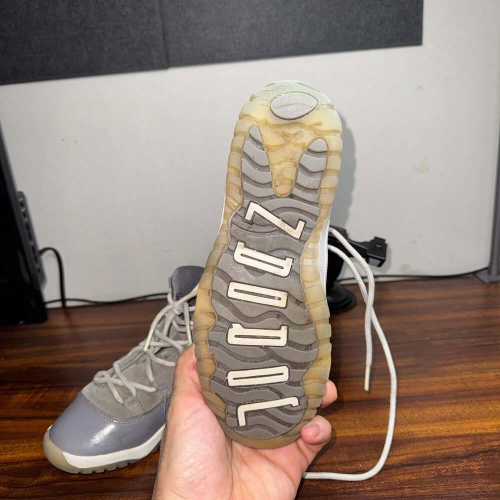 Nike Air Jordan 11 Retro Legend Blue White Black (PS) Sz 11 C (378039-117)